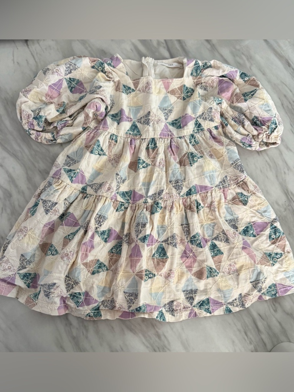Marks & Spencer Patchwork Print Dress